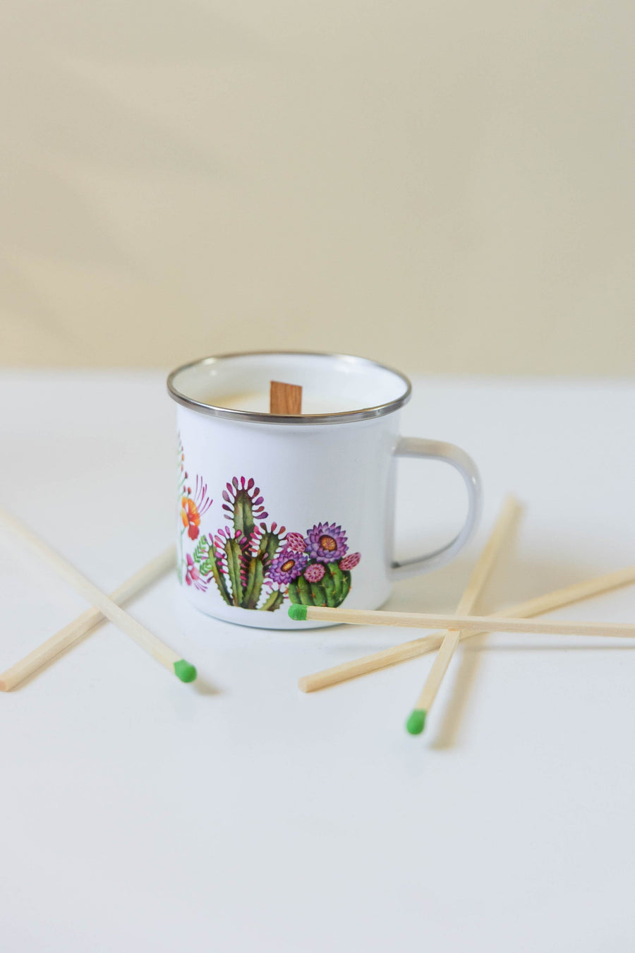 Shachi Kale Desert Botanics Camp Mug Candle Couloir[ART.] 