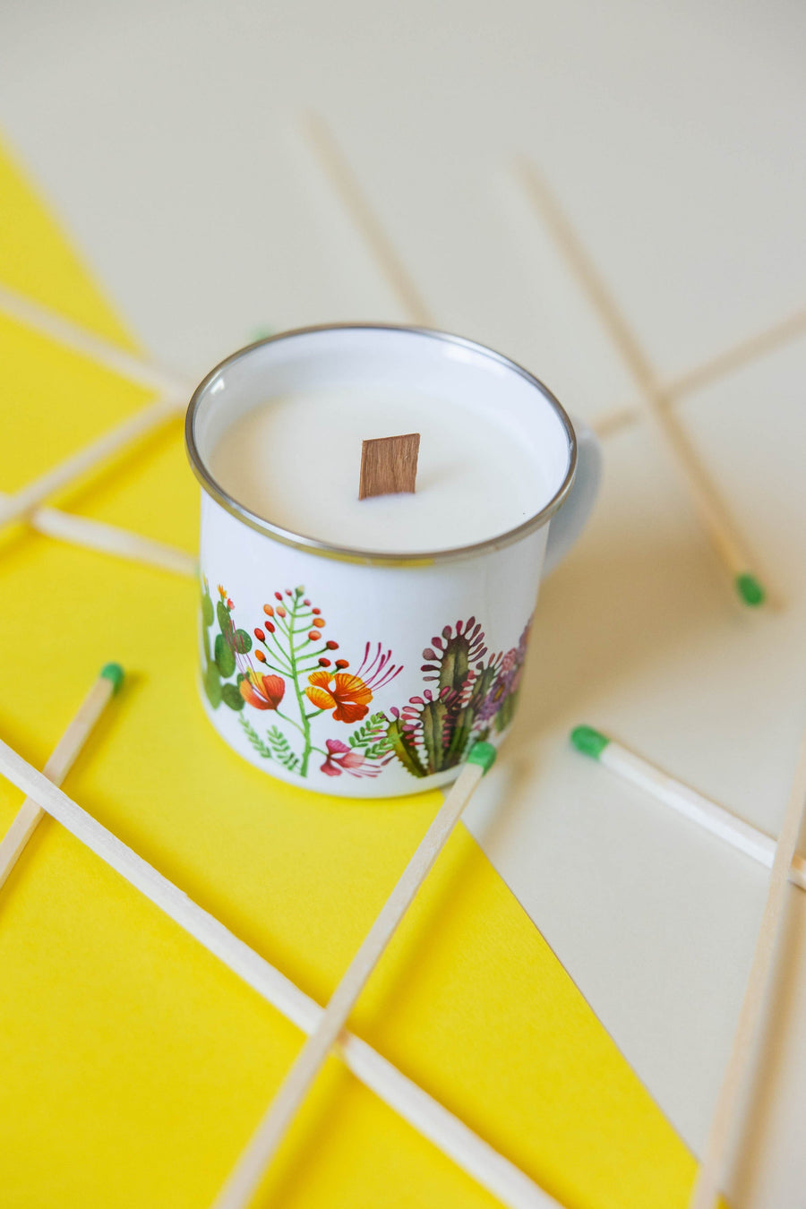 Shachi Kale Desert Botanics Camp Mug Candle Couloir[ART.] 