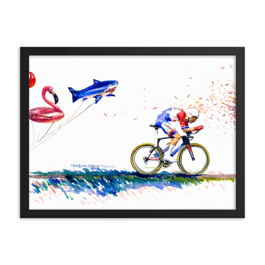 "Glory Getaway" Art Print Couloir[art] 12x16" Framed 