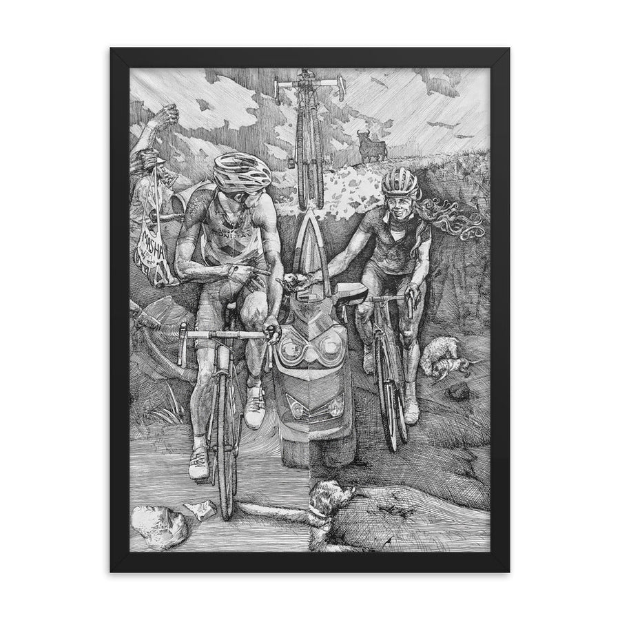 "Vuelta Espana" Art Print Couloir[art] 