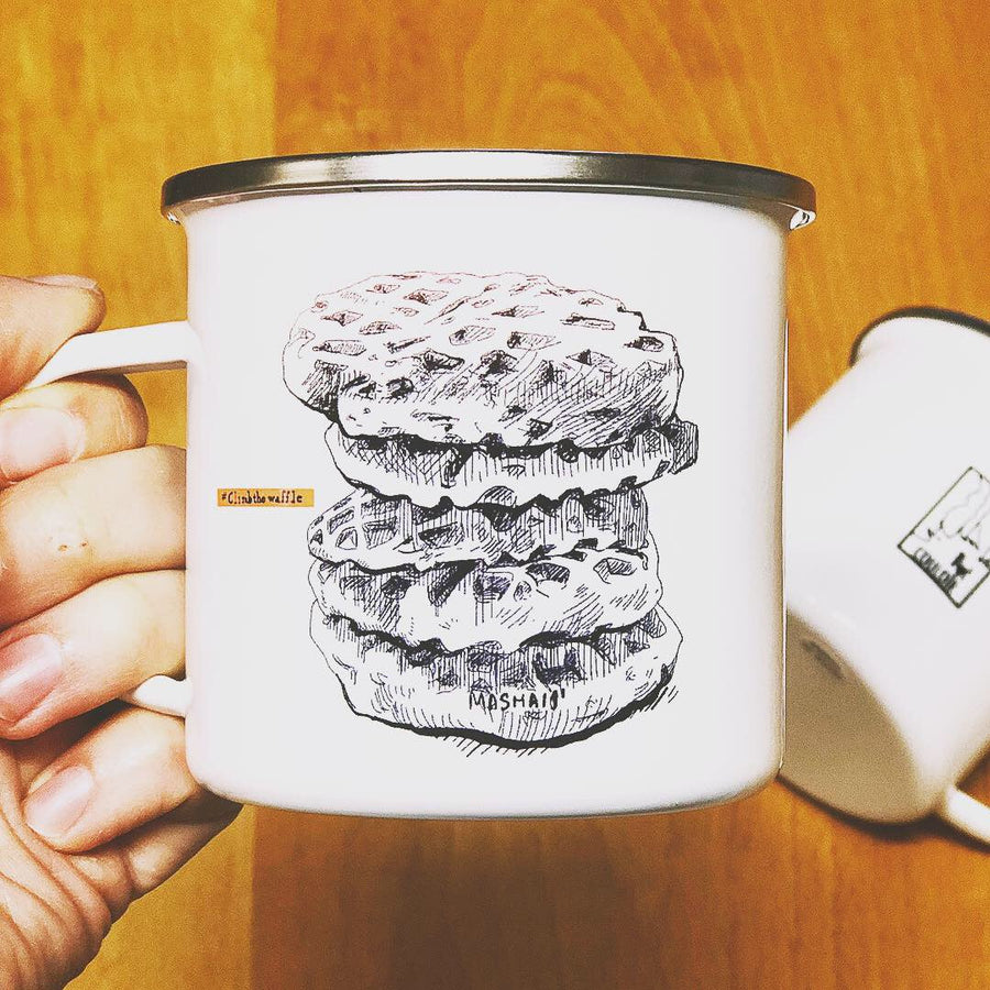 Waffle Coffee Mug Mug Couloir[art] 