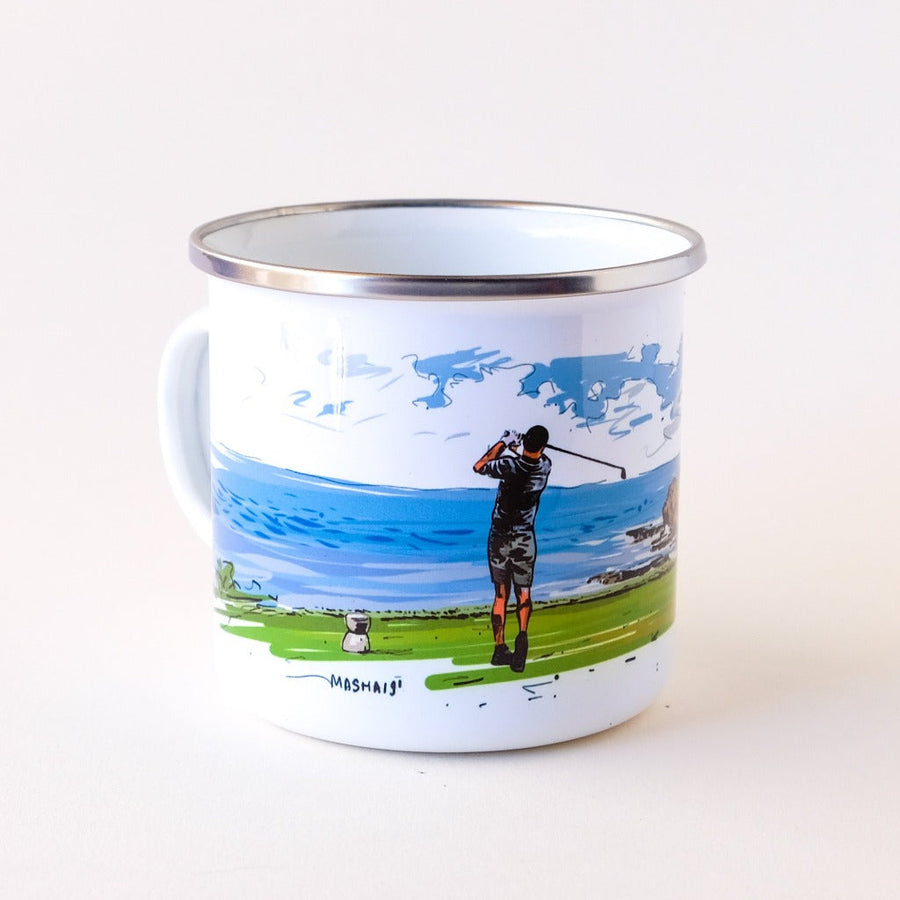 Coastal Golfer Coffee Mug Mug Couloir[art] 