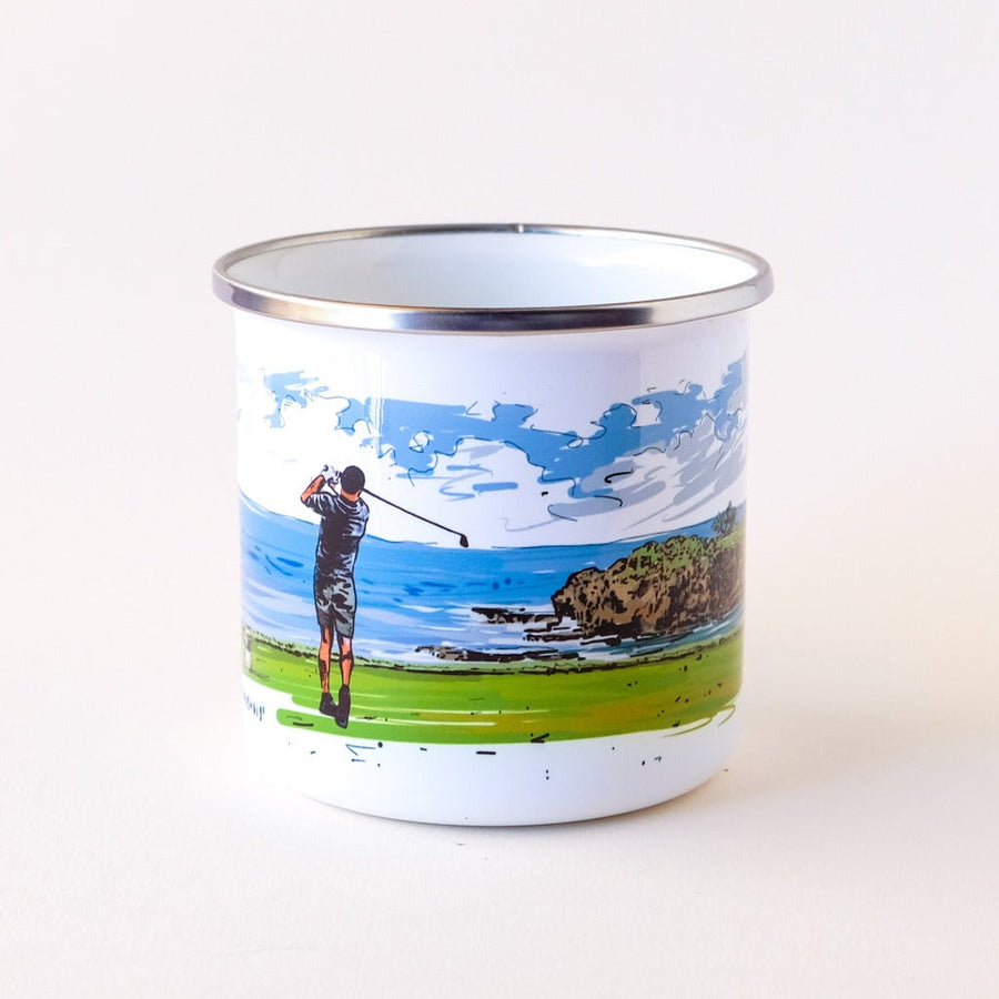 Coastal Golfer Coffee Mug Mug Couloir[art] 