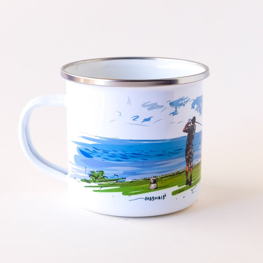 Coastal Golfer Coffee Mug Mug Couloir[art] 