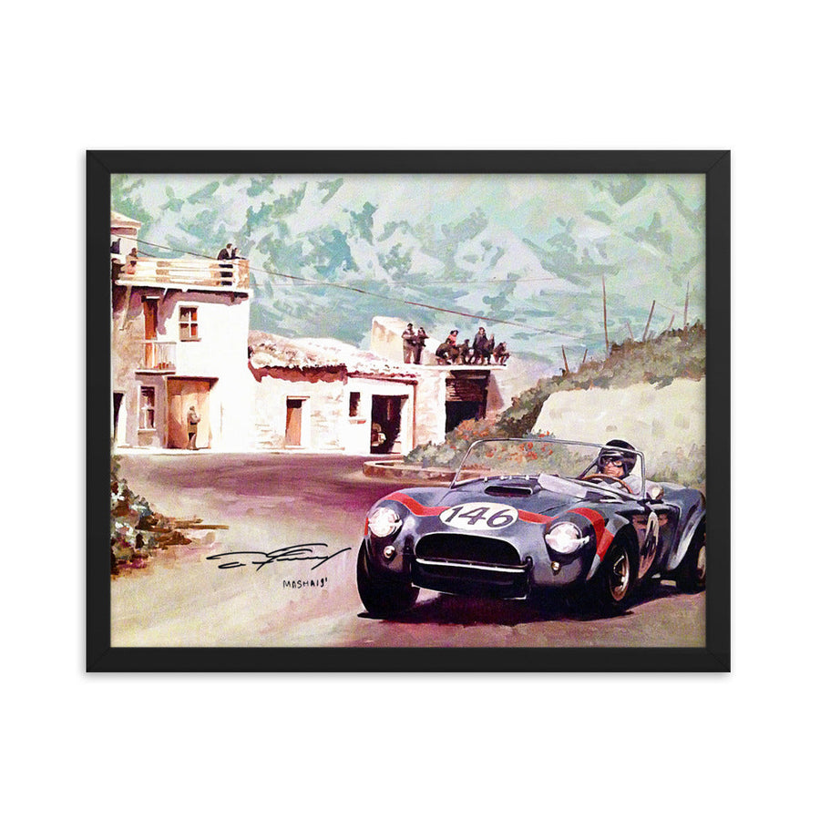 "289 Cobra" Art Print Couloir[art] 16x20 Framed 