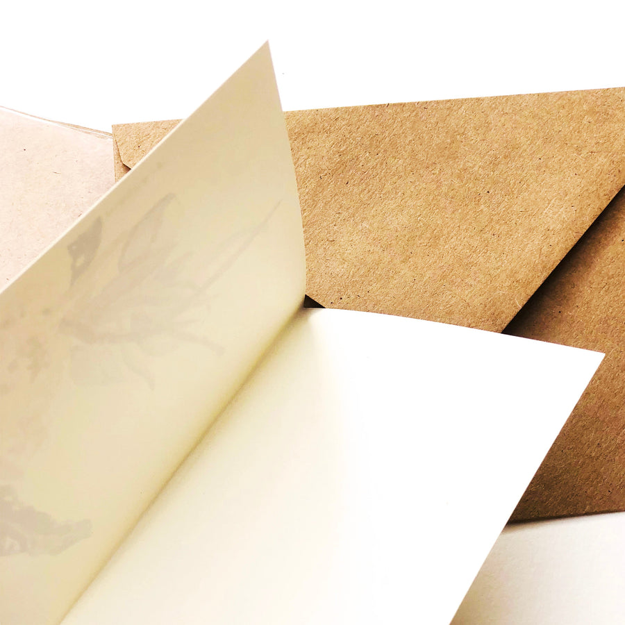 Ivory Flowers Handmade Cards hand-made cards Couloir[art] 