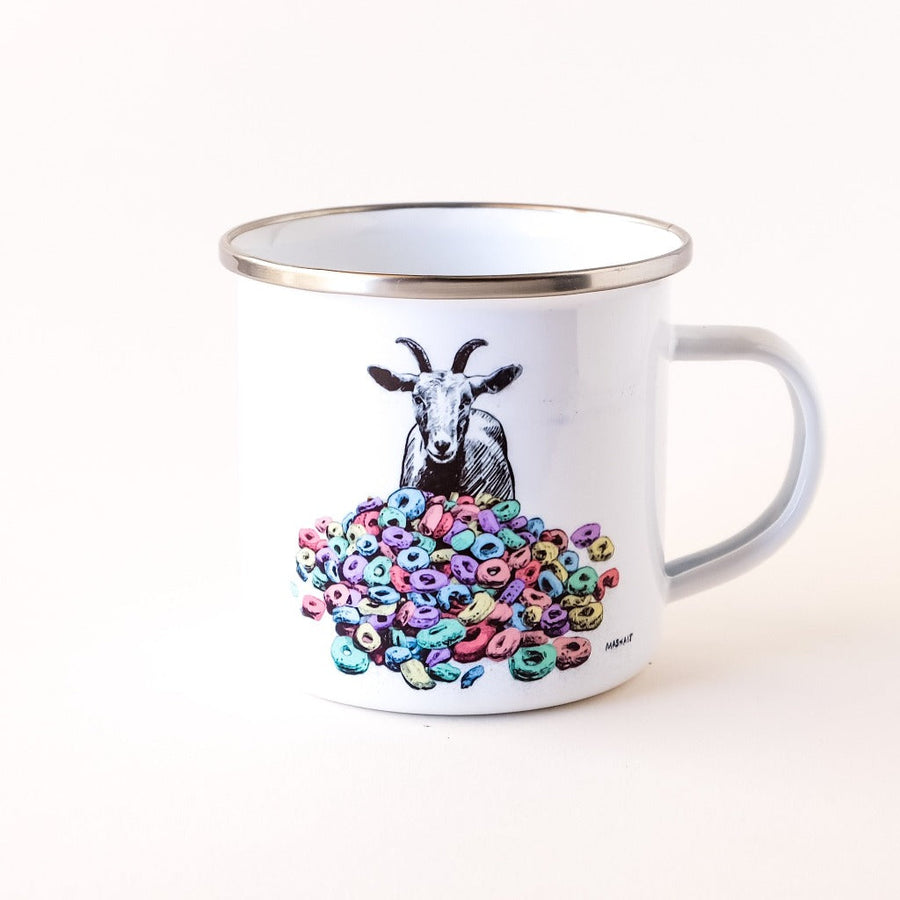Goats and Donuts Coffee Mug Mug Couloir[art] 