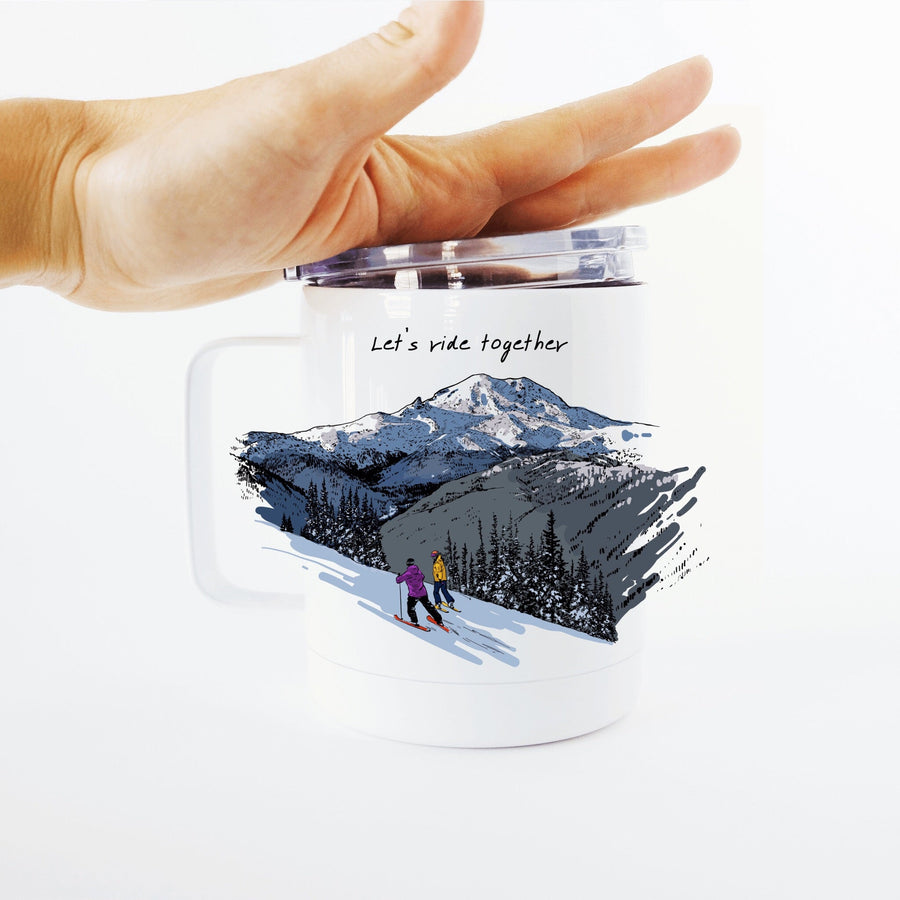 Let's Ride Tumbler Cup Tumbler Couloir[ART.] 