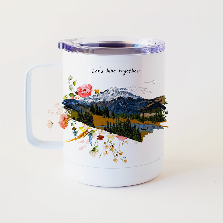 Let's Hike Tumbler Cup Tumbler Couloir[ART.] 