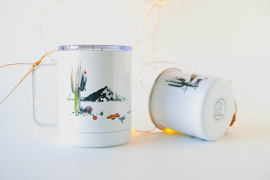 Christmas in Phoenix Tumbler Cup Tumbler Couloir[art] 