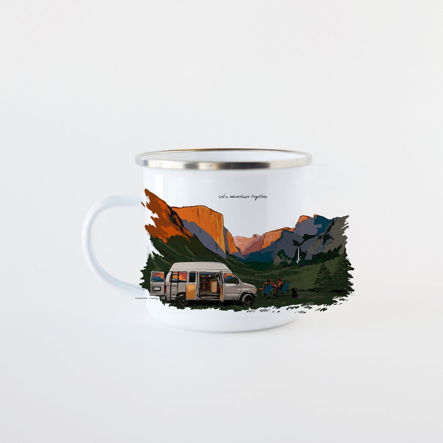 Yosemite Valley Coffee Mug Set Mug Couloir[ART.] 