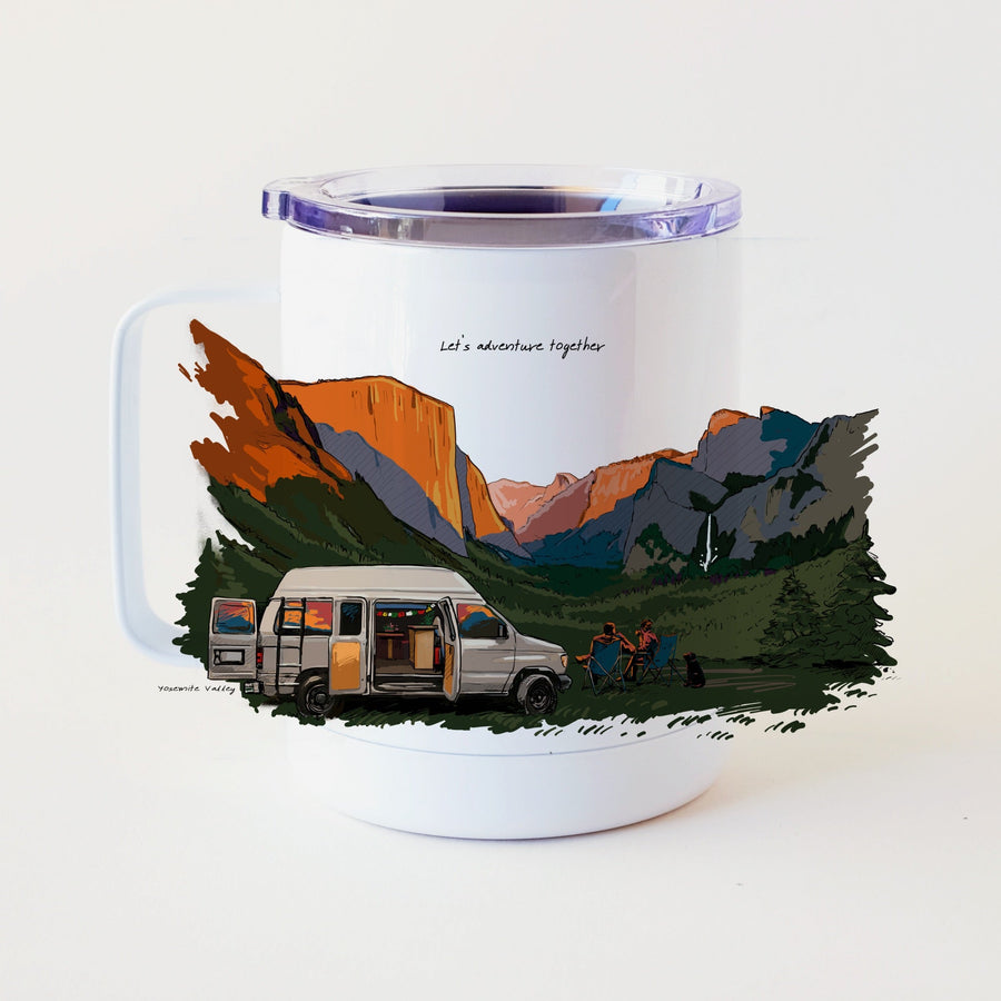 Yosemite Valley Tumbler Cup Tumbler Couloir[ART.] 