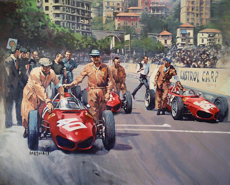 "Monaco Sharknose" Art Print Couloir[art] 