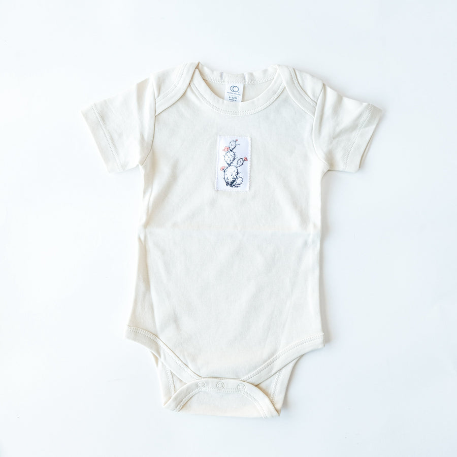 Prickly Pear Organic Baby Bodysuit baby clothes Couloir[ART.] 