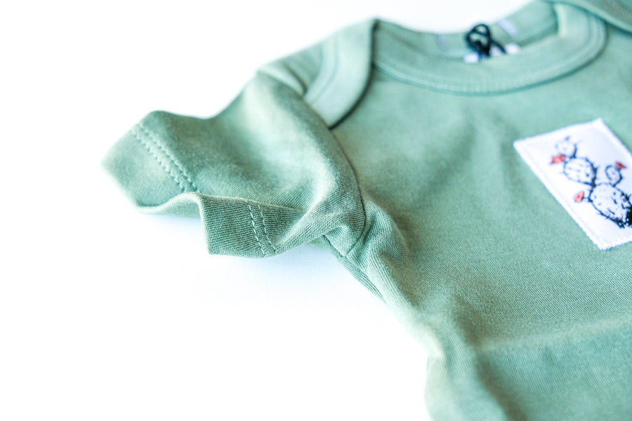 Prickly Pear Organic Baby Bodysuit baby clothes Couloir[ART.] 