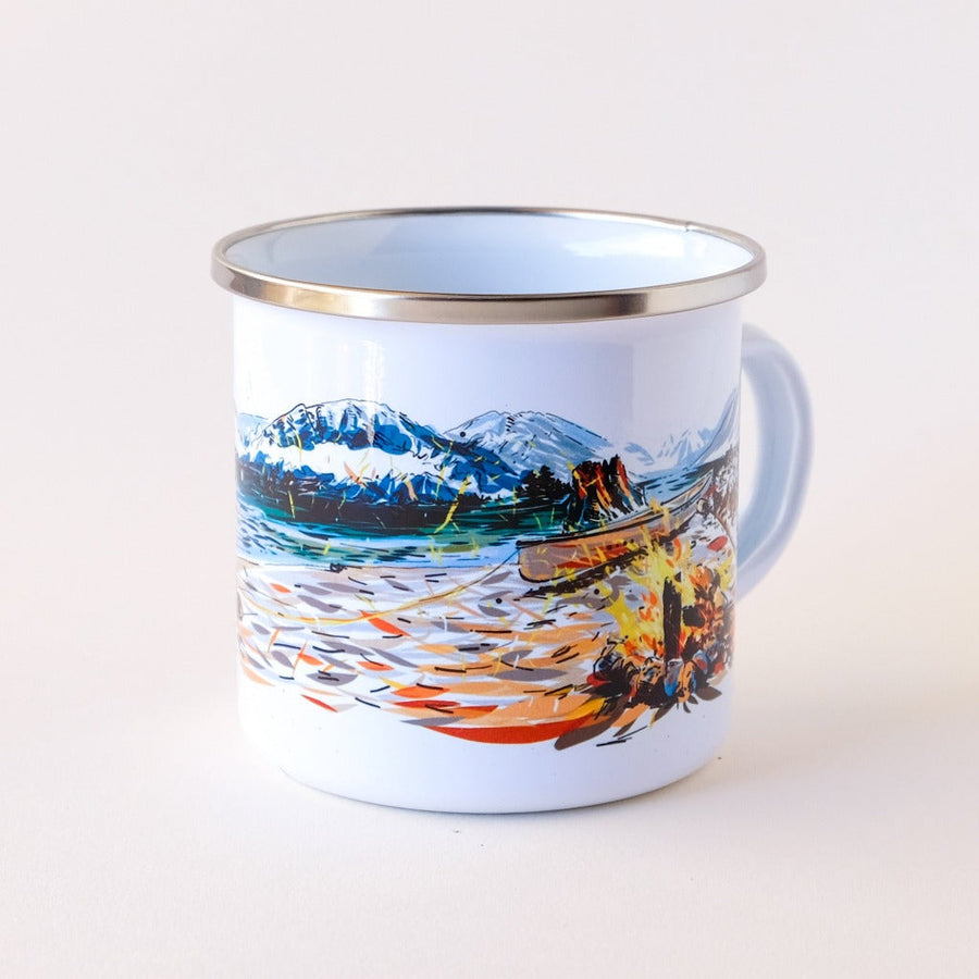 Summer by the Lake Coffee Mug Mug Couloir[art] 