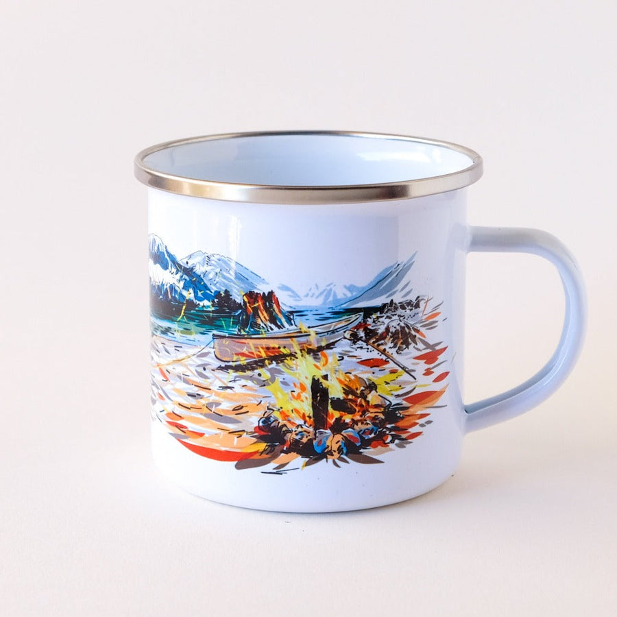 Summer by the Lake Coffee Mug Mug Couloir[art] 