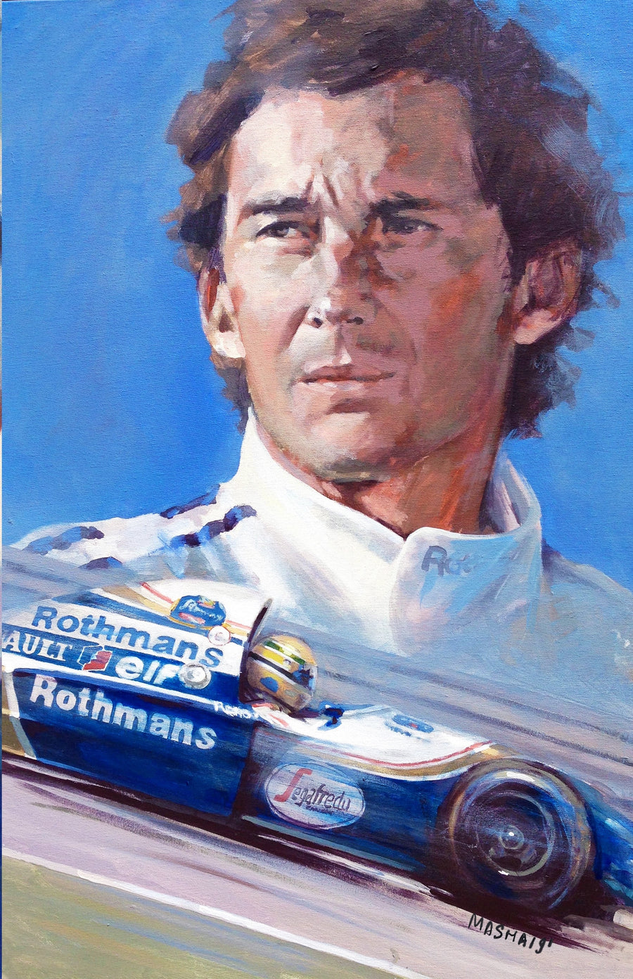 "Senna. No Fear" Art Print Couloir[art] 