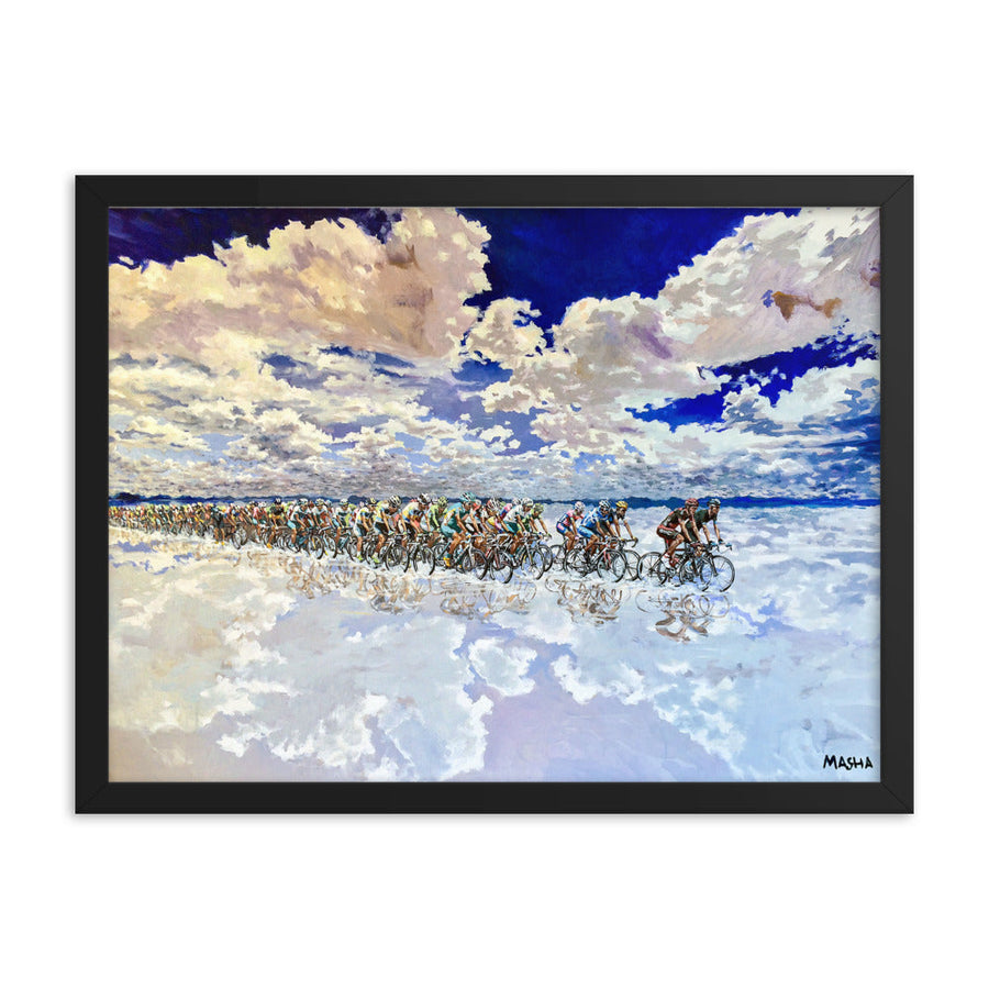 "Sky is the Limit" Art Print Couloir[art] 12x16 Framed 