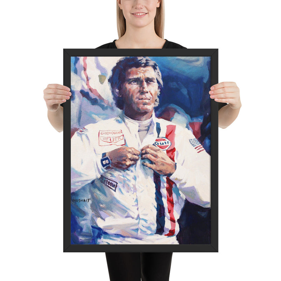 "Steve McQueen" Art Print Couloir[art] 