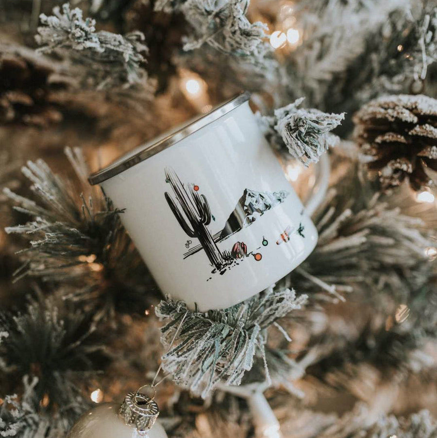 Christmas in Phoenix Coffee Mug (White) Mug Couloir[art] 