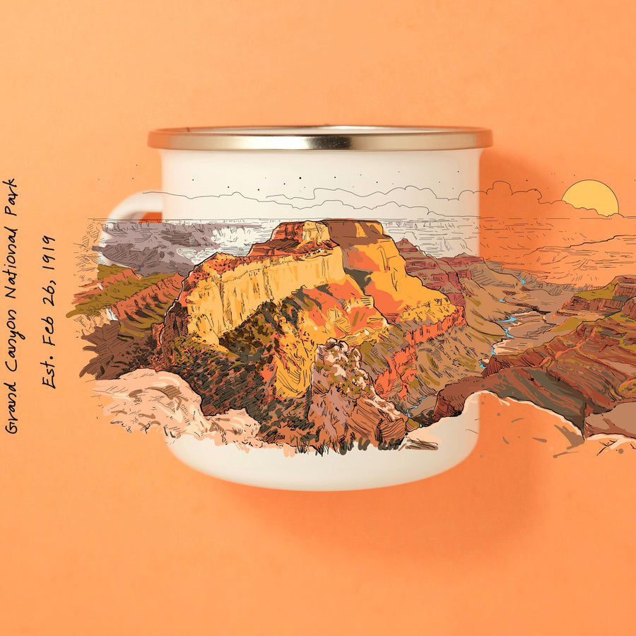 Grand Canyon National Park Coffee Mug Mug Couloir[ART.] 