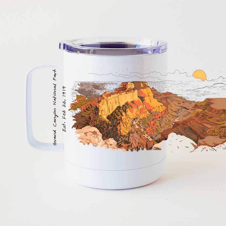 Grand Canyon National Park Tumbler Cup Tumbler Couloir[ART.] 