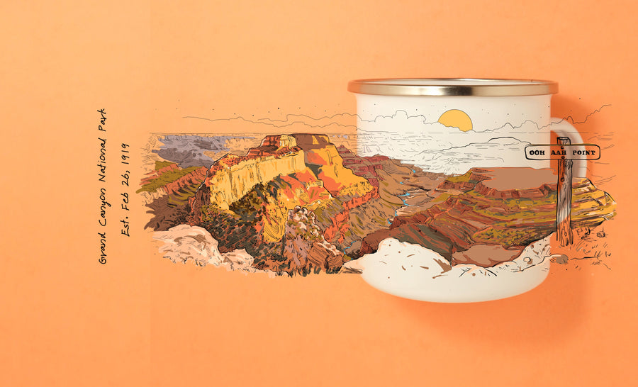 Grand Canyon National Park Coffee Mug Mug Couloir[ART.] 