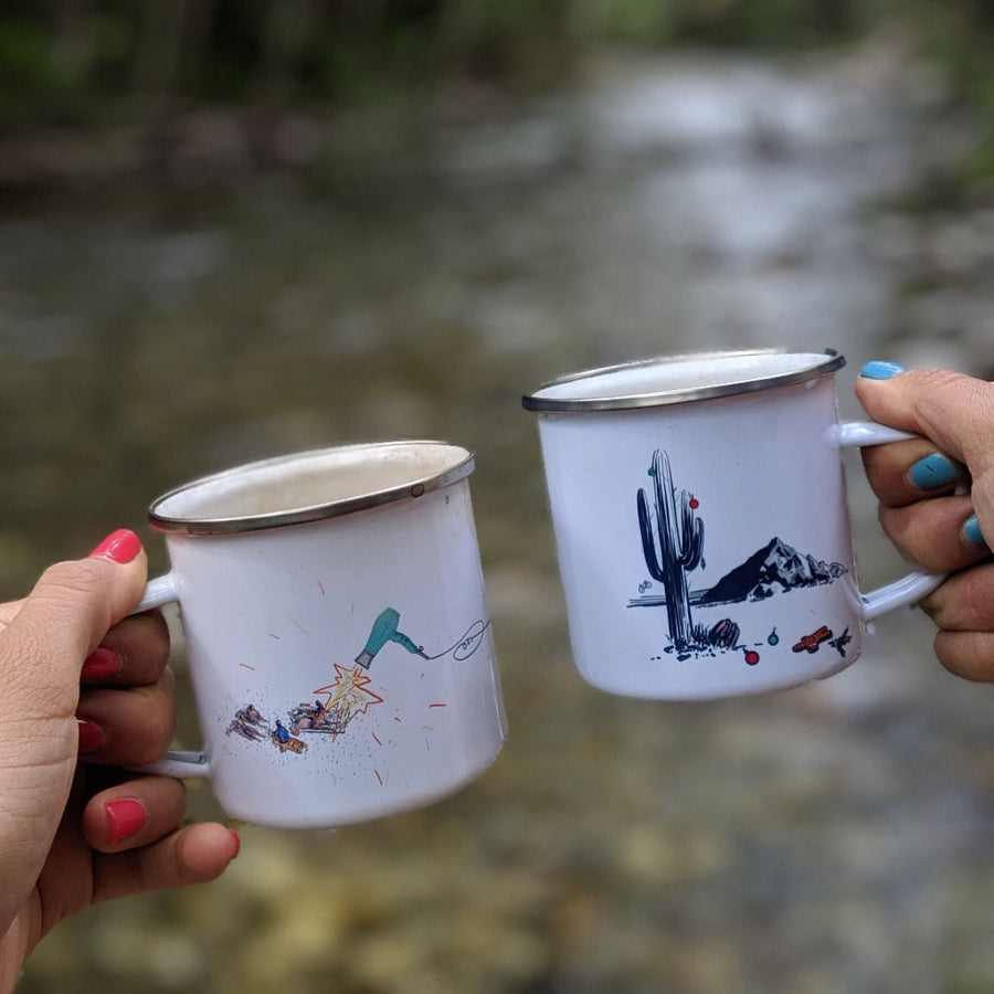 Christmas in Phoenix Coffee Mug (White) Mug Couloir[art] 