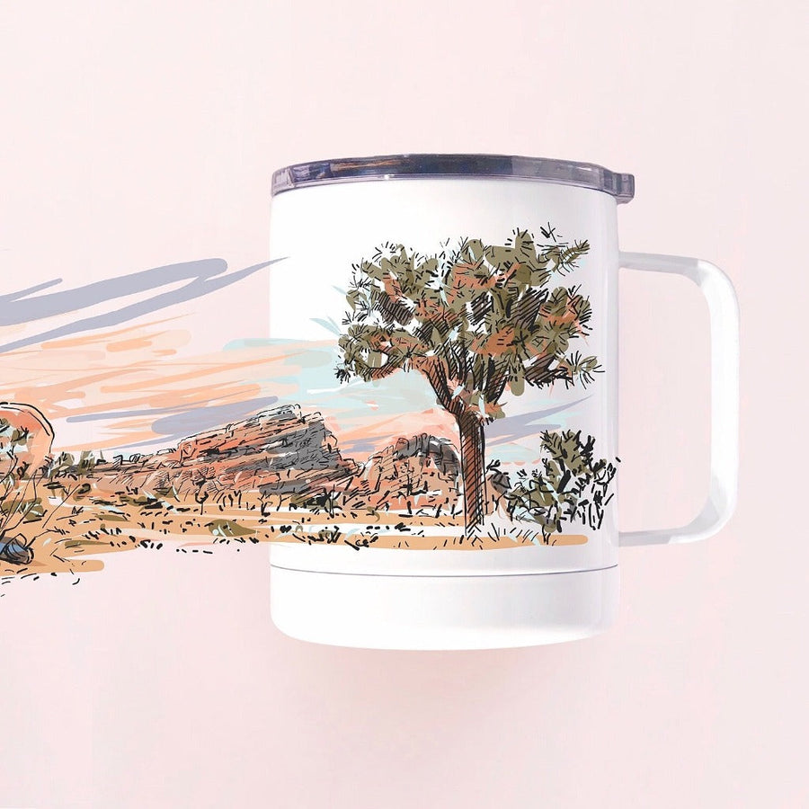 Joshua Tree Tumbler Cup Tumbler Couloir[art] 