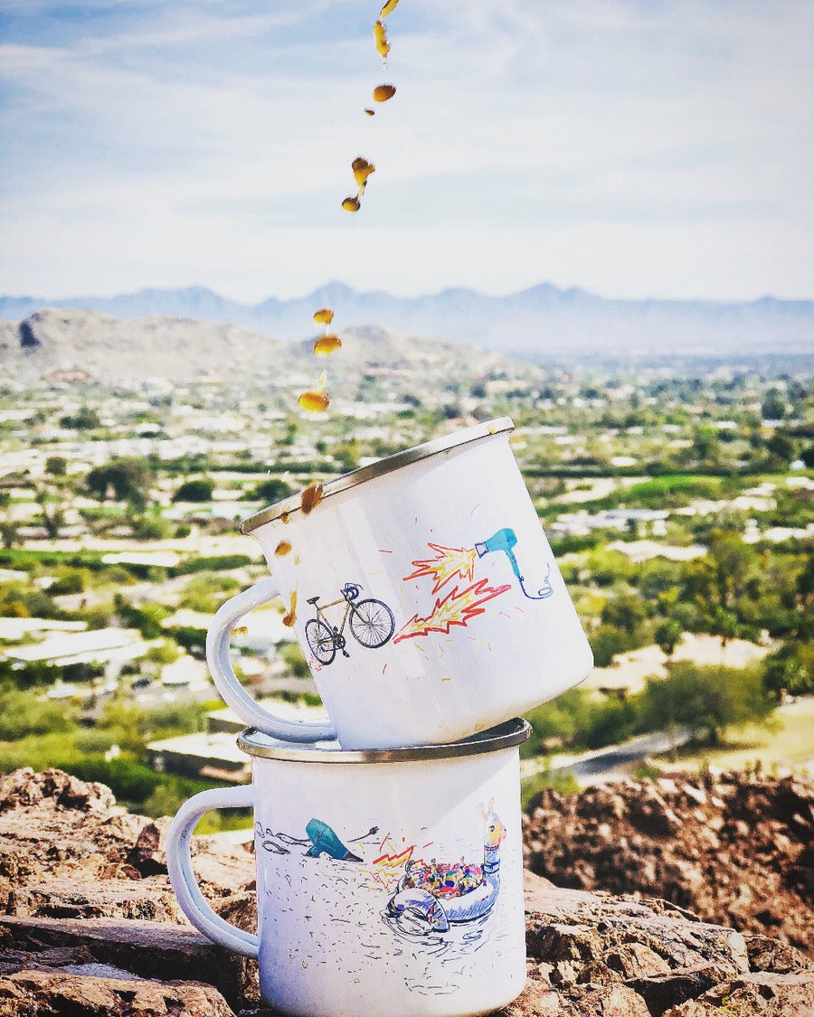 Desert Strada Coffee Mug Mug Couloir[art] 